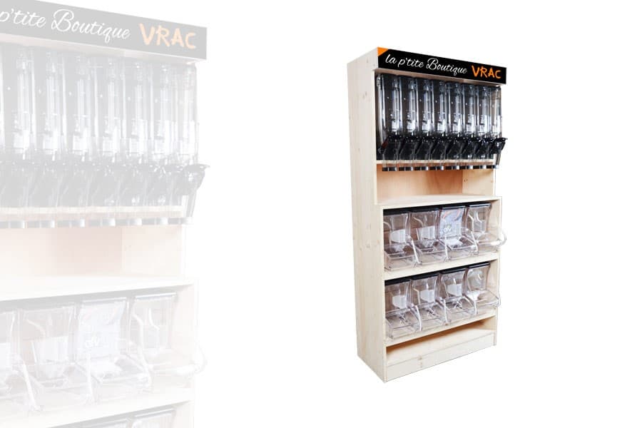 Meuble Décou'Vrac Large pack Silos/Bacs