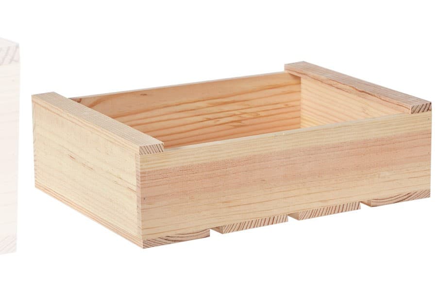 Caisse Bois "Demi" 1 Niveau