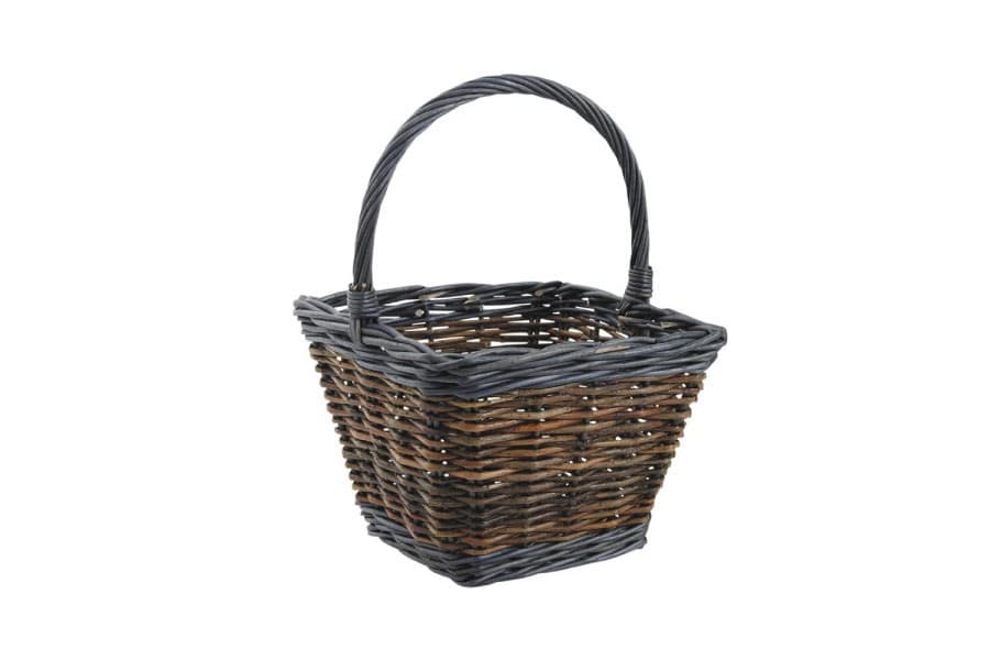 Lot de 2 Paniers Osier Carré 2 Tons