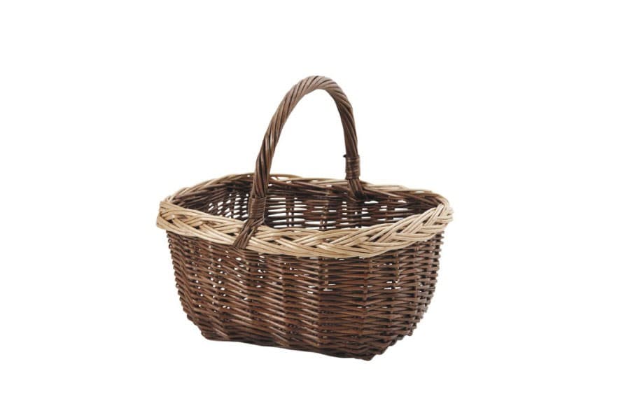 Petit Panier Rectangle Osier 2 Tons