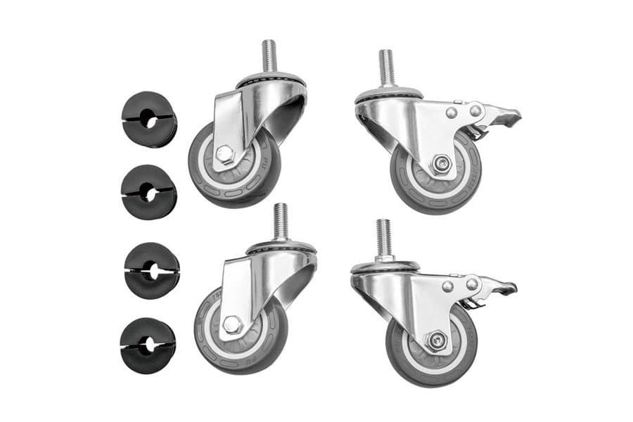 Roulettes pour tables INOX (Lot de 4)