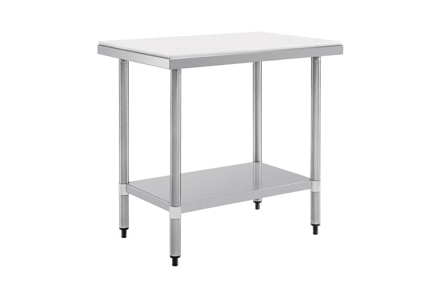 Table de découpe INOX 304 avec plateau PEHD500 Larg. 90 x Prof. 60 cm