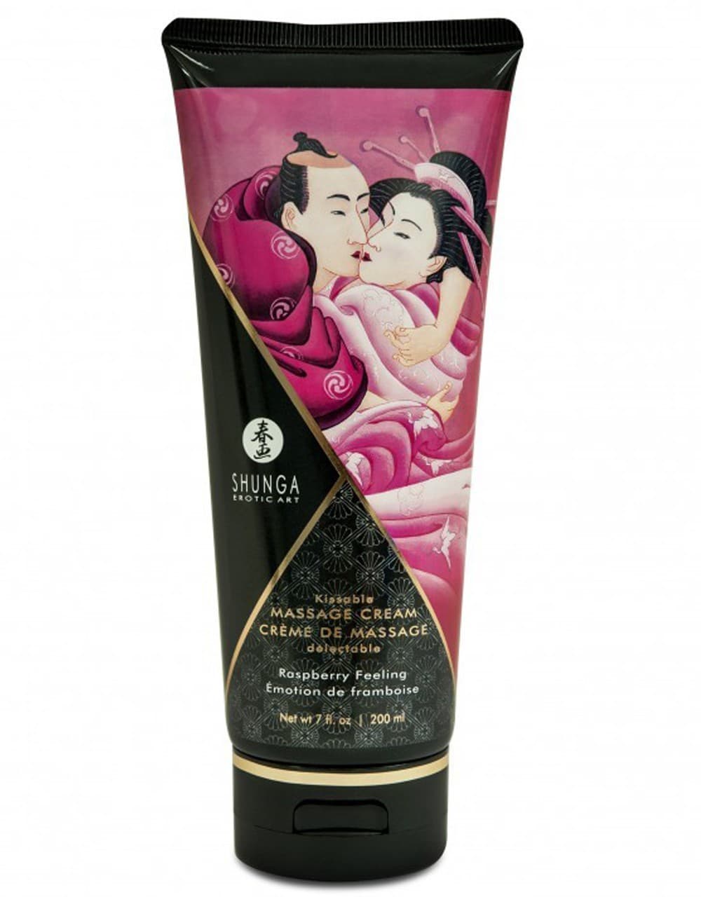 Crème hydrante de massage framboise 200ml