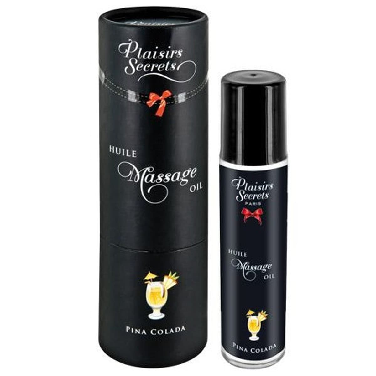 Huile de Massage Comestible Piña Colada 59 ml – Gourmande & Sensuelle
