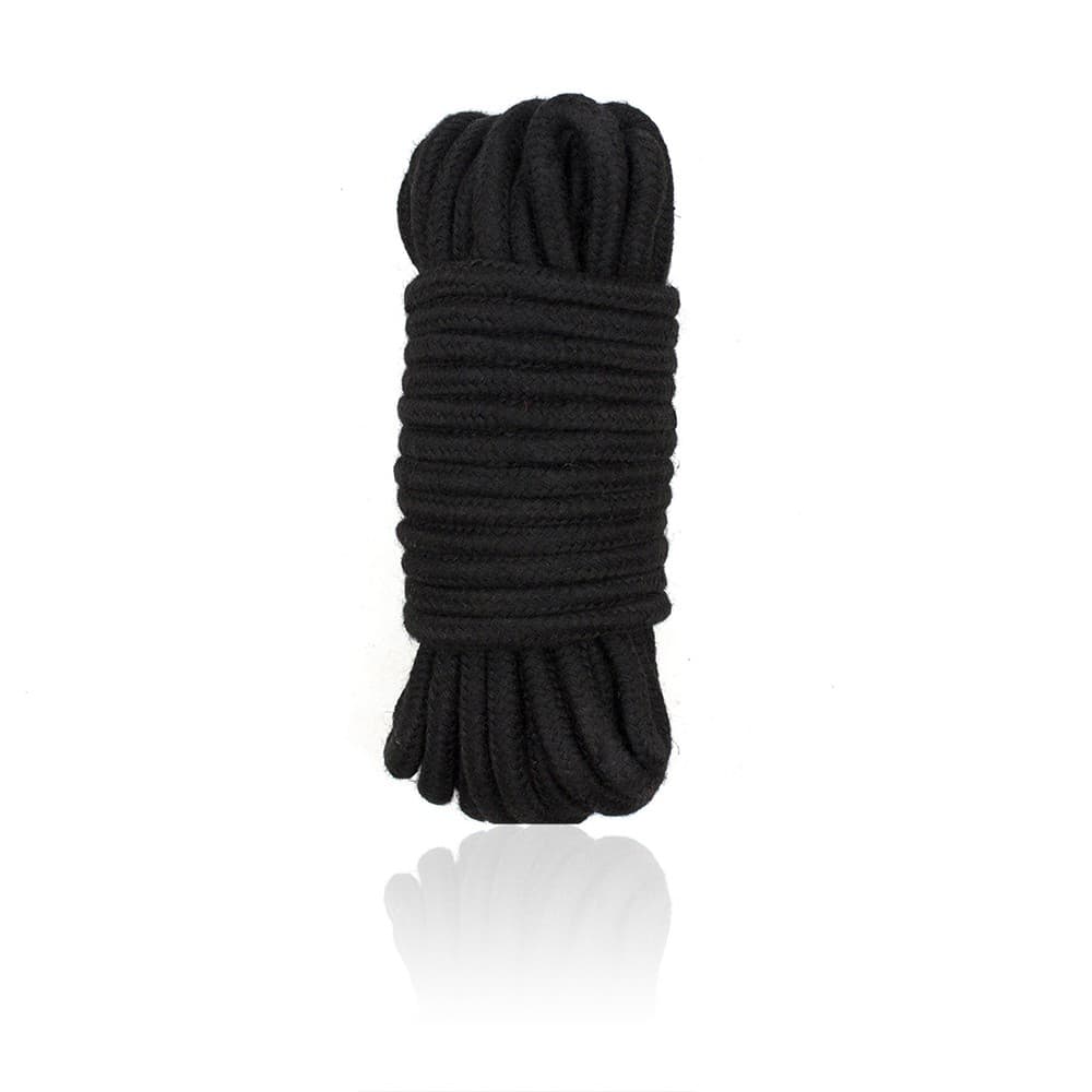 Corde bondage noire 10 mètres