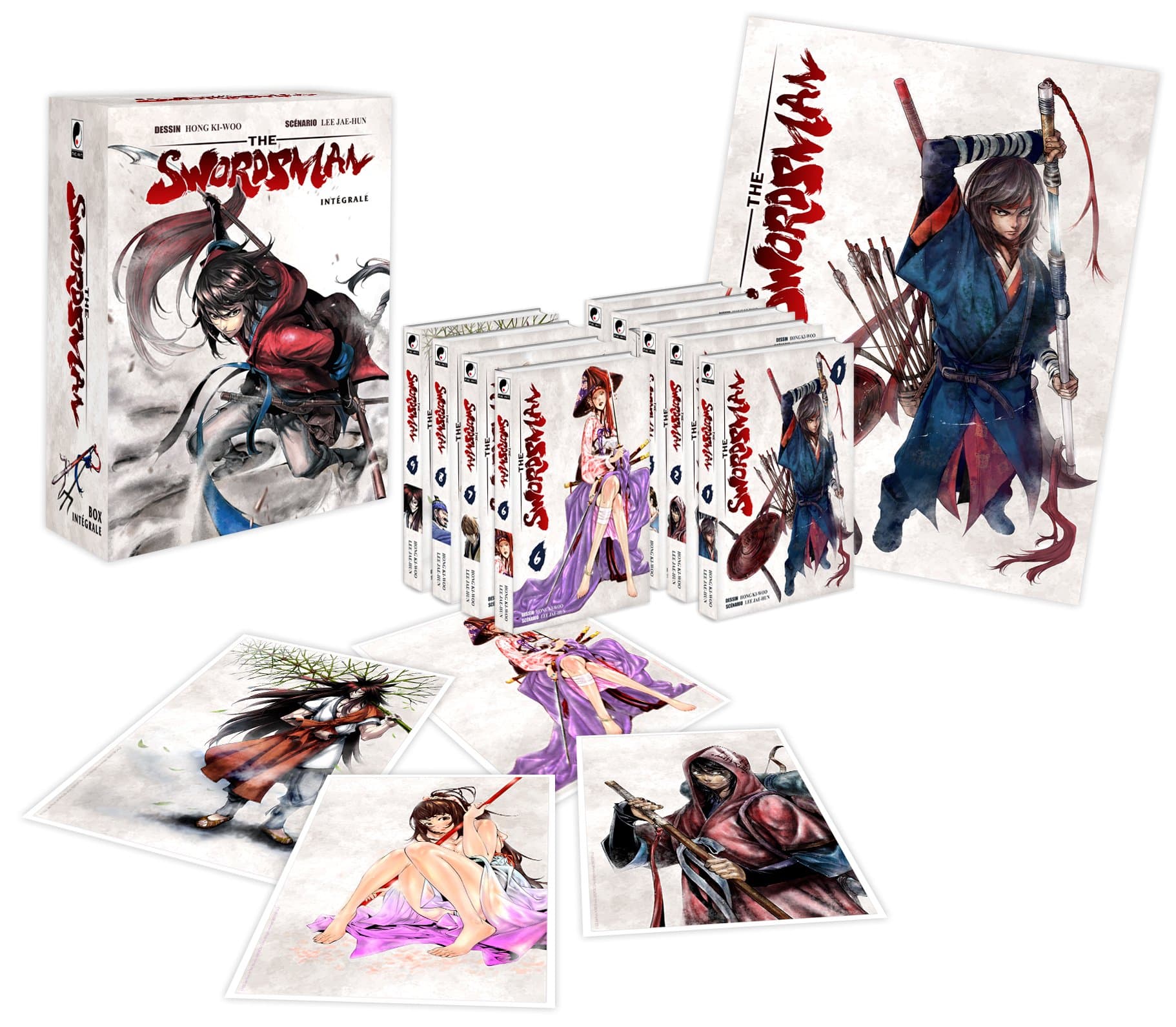 The Swordsman - Intégrale (tomes 1 à 9) - Coffret 9 mangas Collector