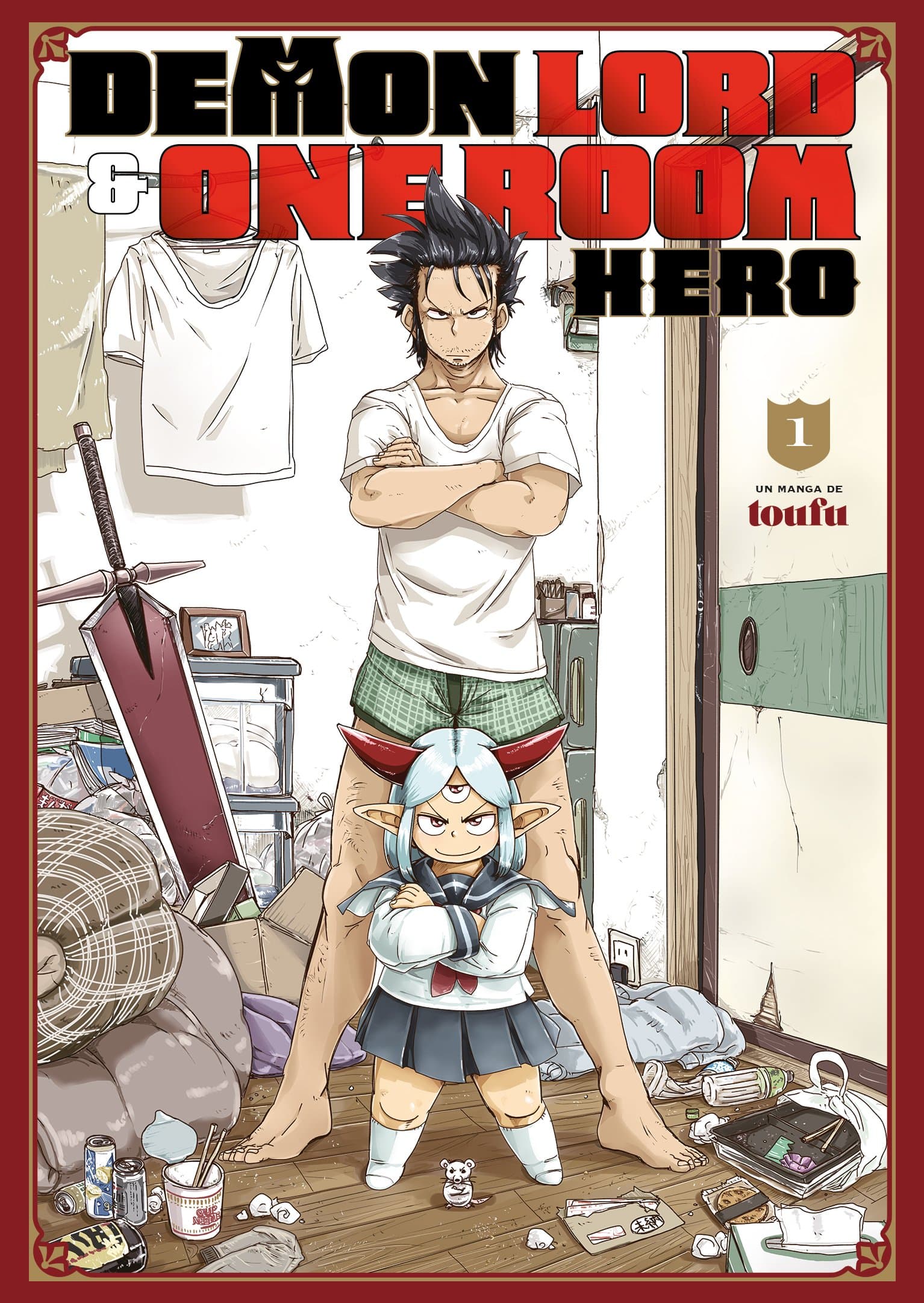 Demon Lord et One Room Hero - Tome 01 - Livre (Manga)