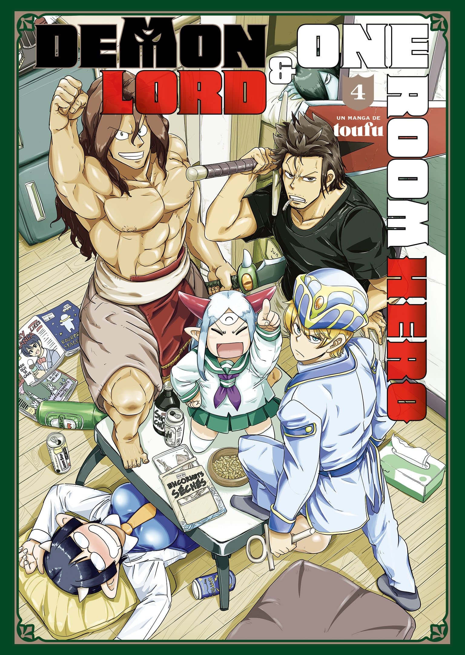 Demon Lord et One Room Hero - Tome 04 - Livre (Manga)