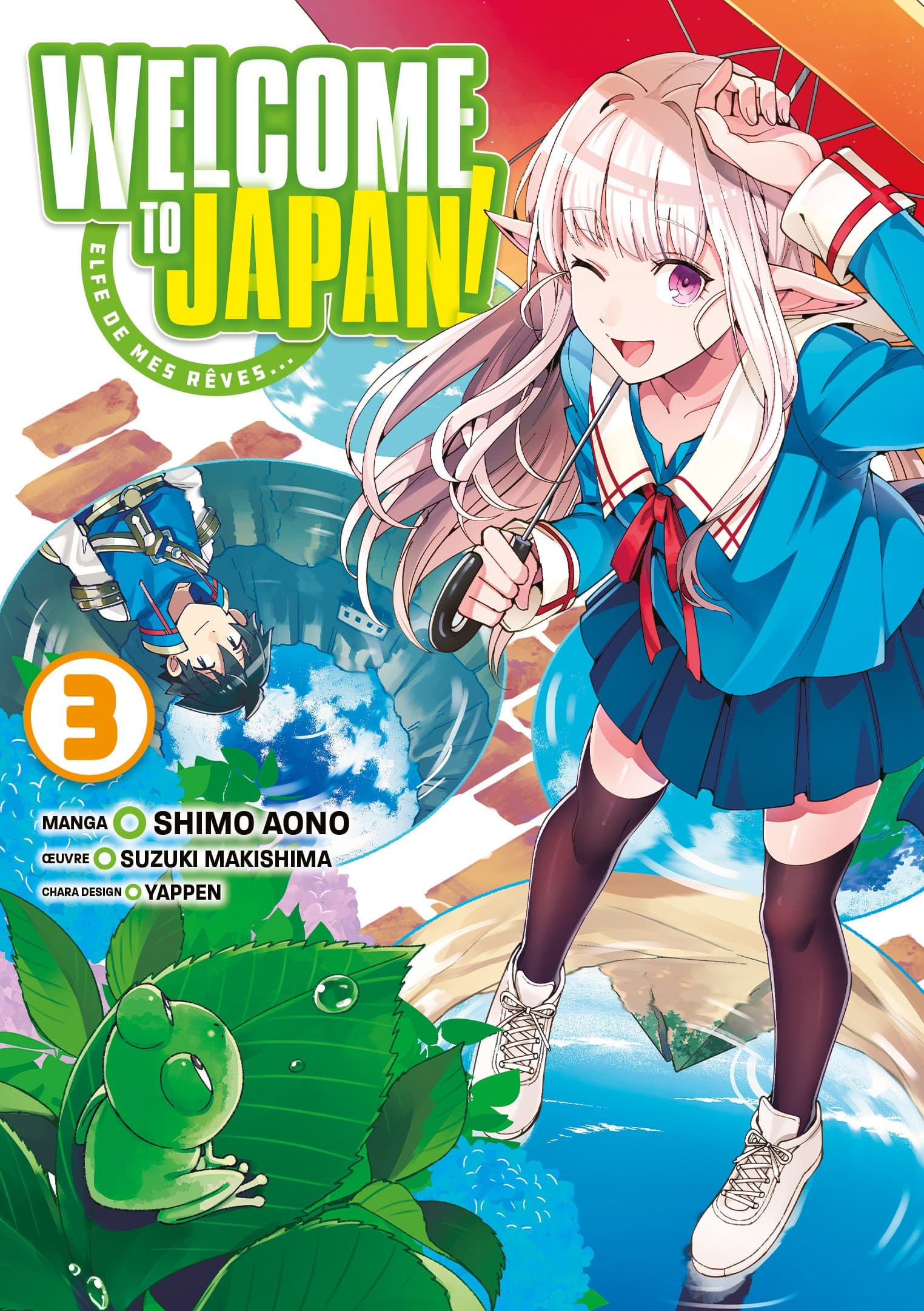 Welcome to Japan! Elfe de mes rêves... - Tome 03 - Livre (Manga)