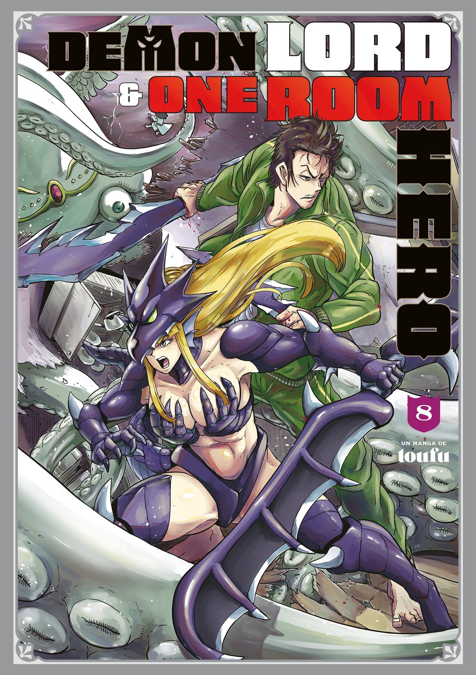 Demon Lord et One Room Hero - Tome 08 - Livre (Manga)