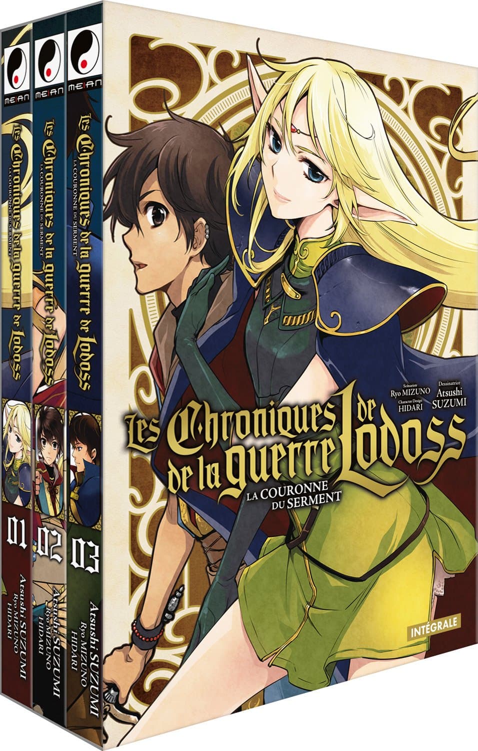 Les Chroniques de la guerre de Lodoss - Coffret Intégrale (3 tomes)