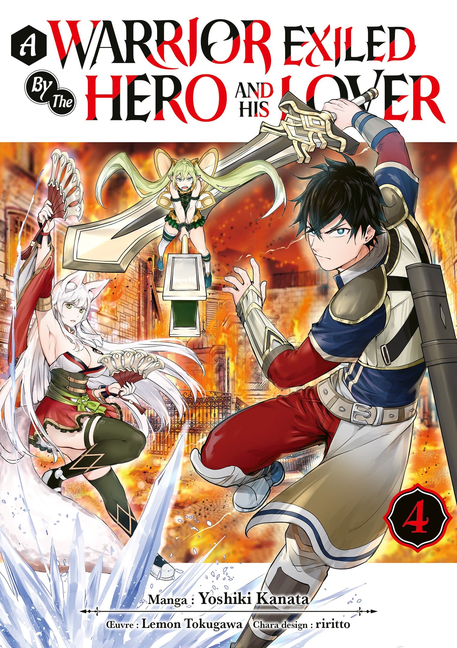 A Warrior Exiled by the Hero and His Lover - Tome 04 - Livre (Manga)