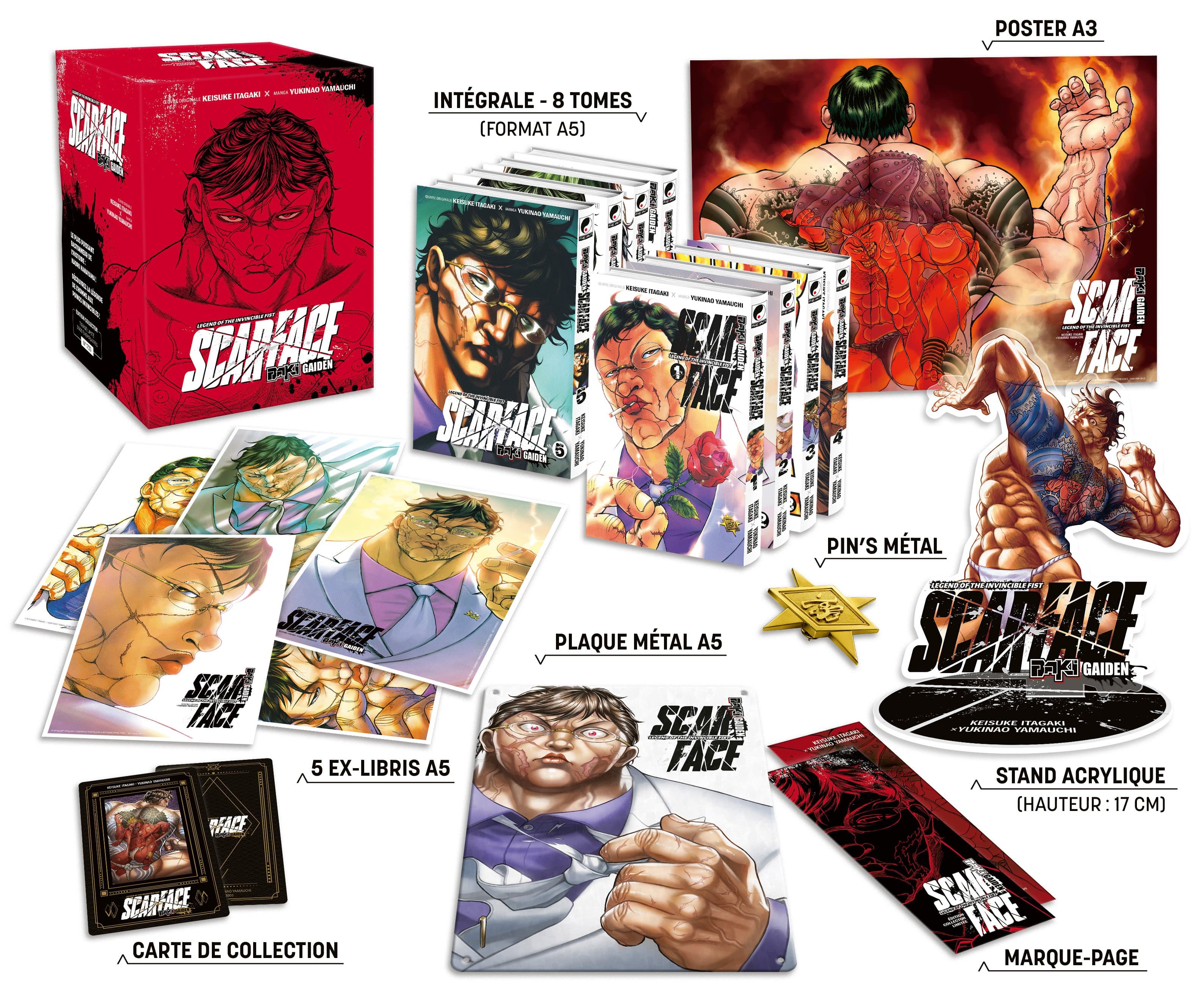 Baki Gaiden: Scarface - Intégrale - Coffret Édition limitée numérotée