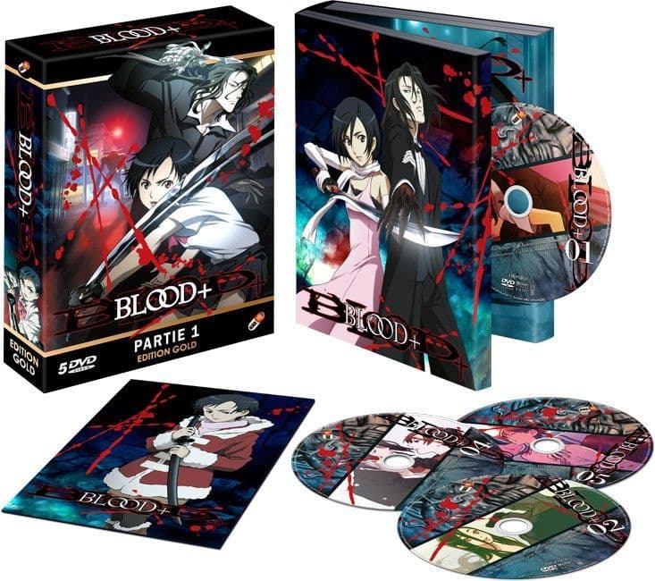 Blood+ (The Last Vampire) Partie 1 Coffret DVD + Livret Edition Gold