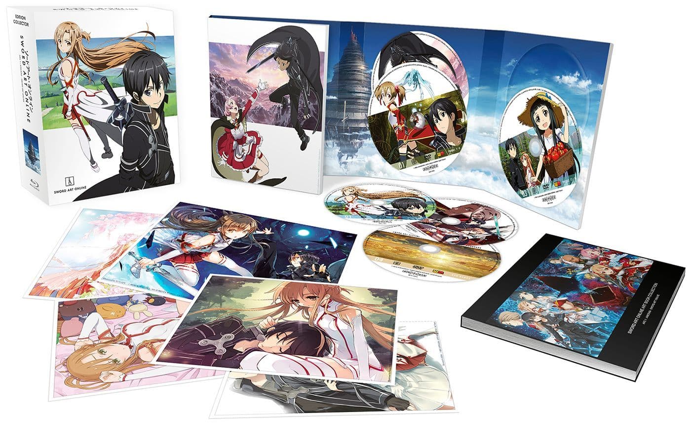 Sword Art Online - Arc 1 (SAO) - Collector - Coffret Blu-Ray + DVD