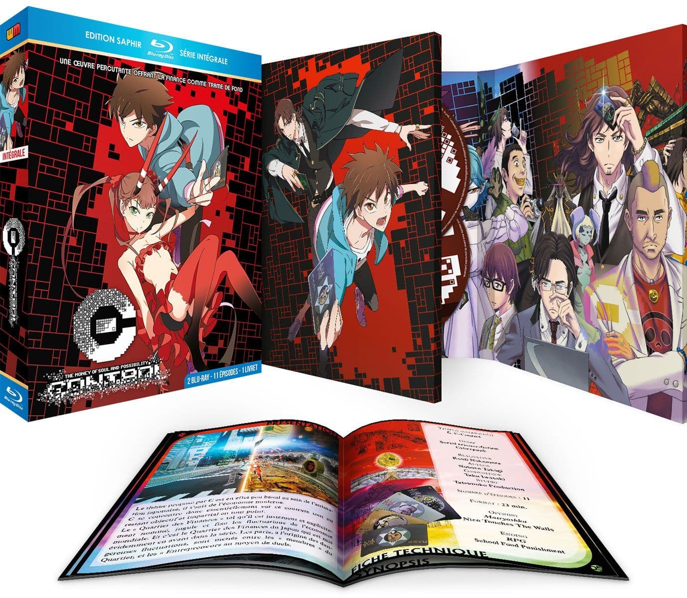 C-Control - Intégrale - Coffret Blu-Ray + Livret - Edition Saphir