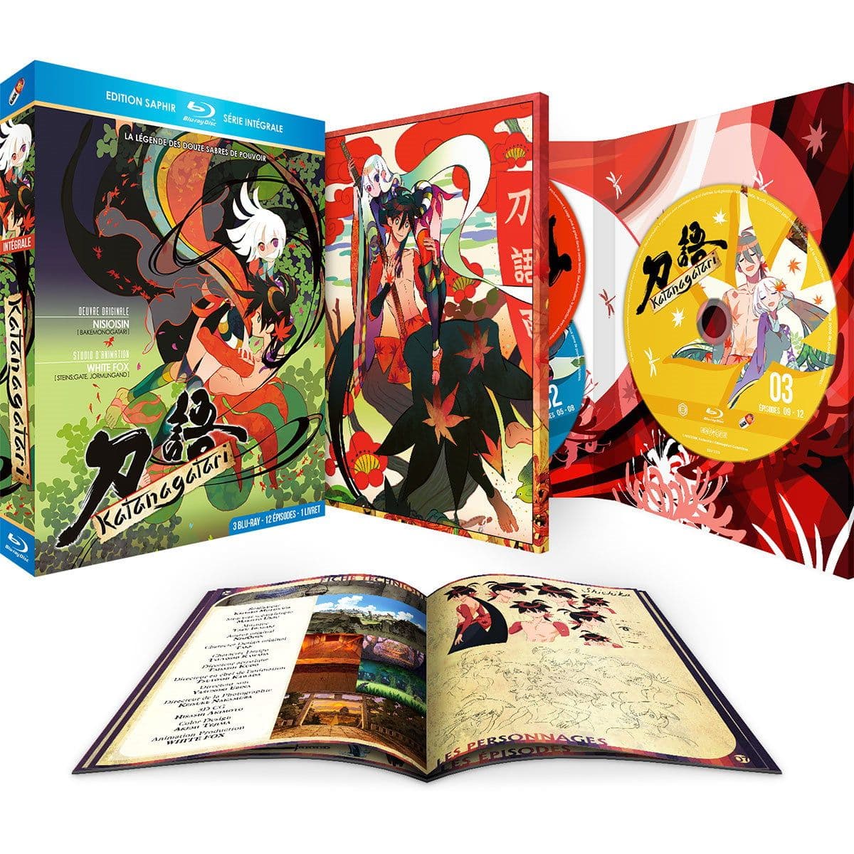 Katanagatari - Intégrale - Coffret Blu-Ray + Livret - Edition Saphir