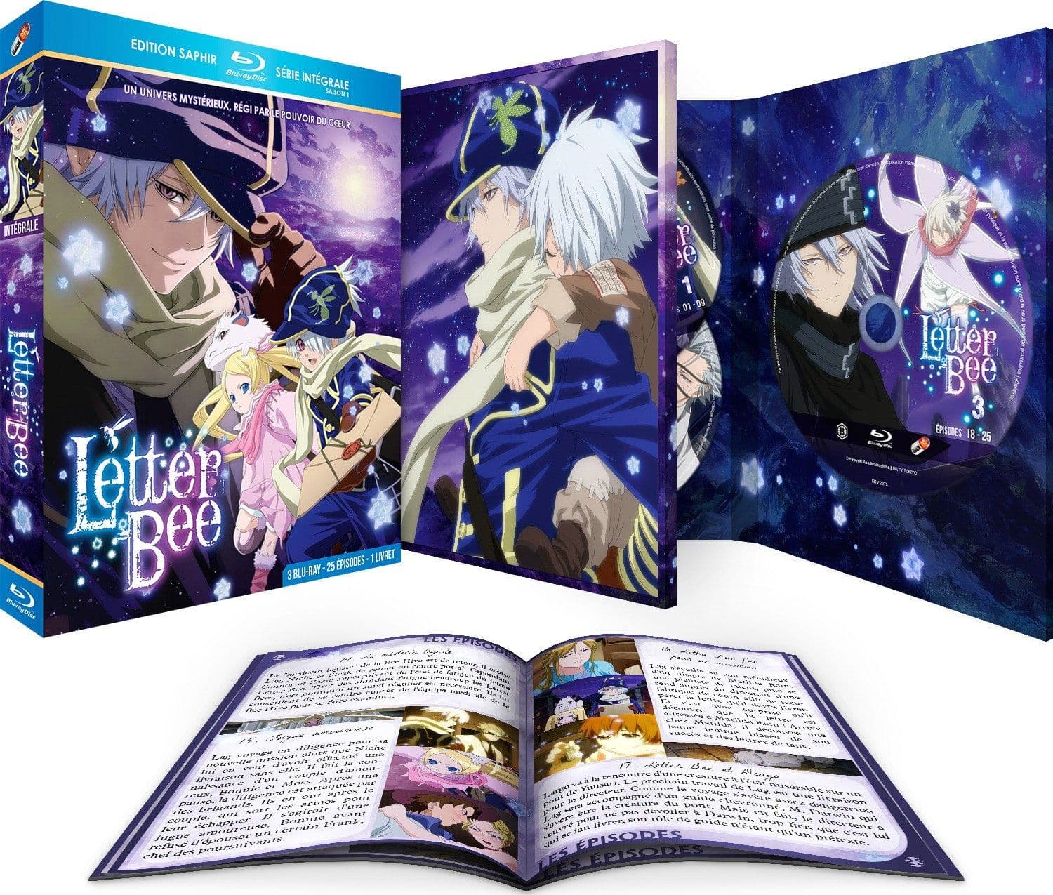 Letter Bee - Saison 1 - Coffret Blu-Ray + Livret - Edition Saphir