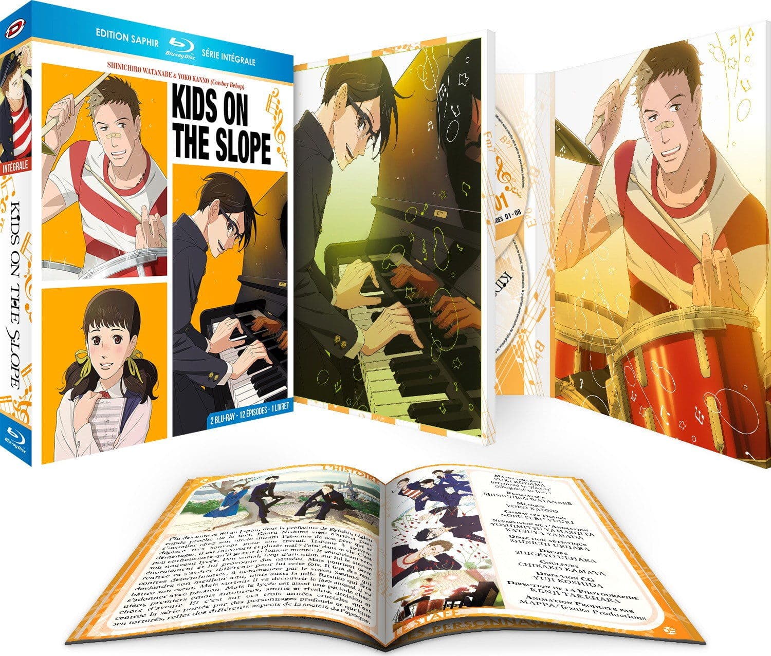 Kids on the Slope Intégrale Edition Saphir Coffret Blu-Ray + Livret
