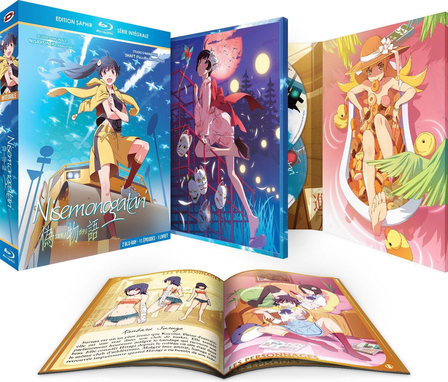 Nisemonogatari - Intégrale - Edition Saphir - Coffret Blu-Ray