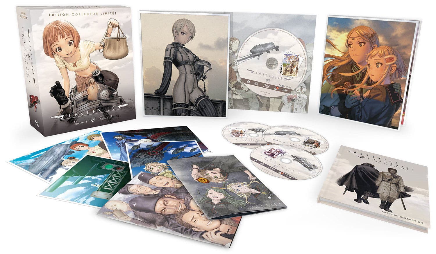 Last Exile - Intégrale (Saison 1 et 2) - Collector - Coffret Blu-Ray