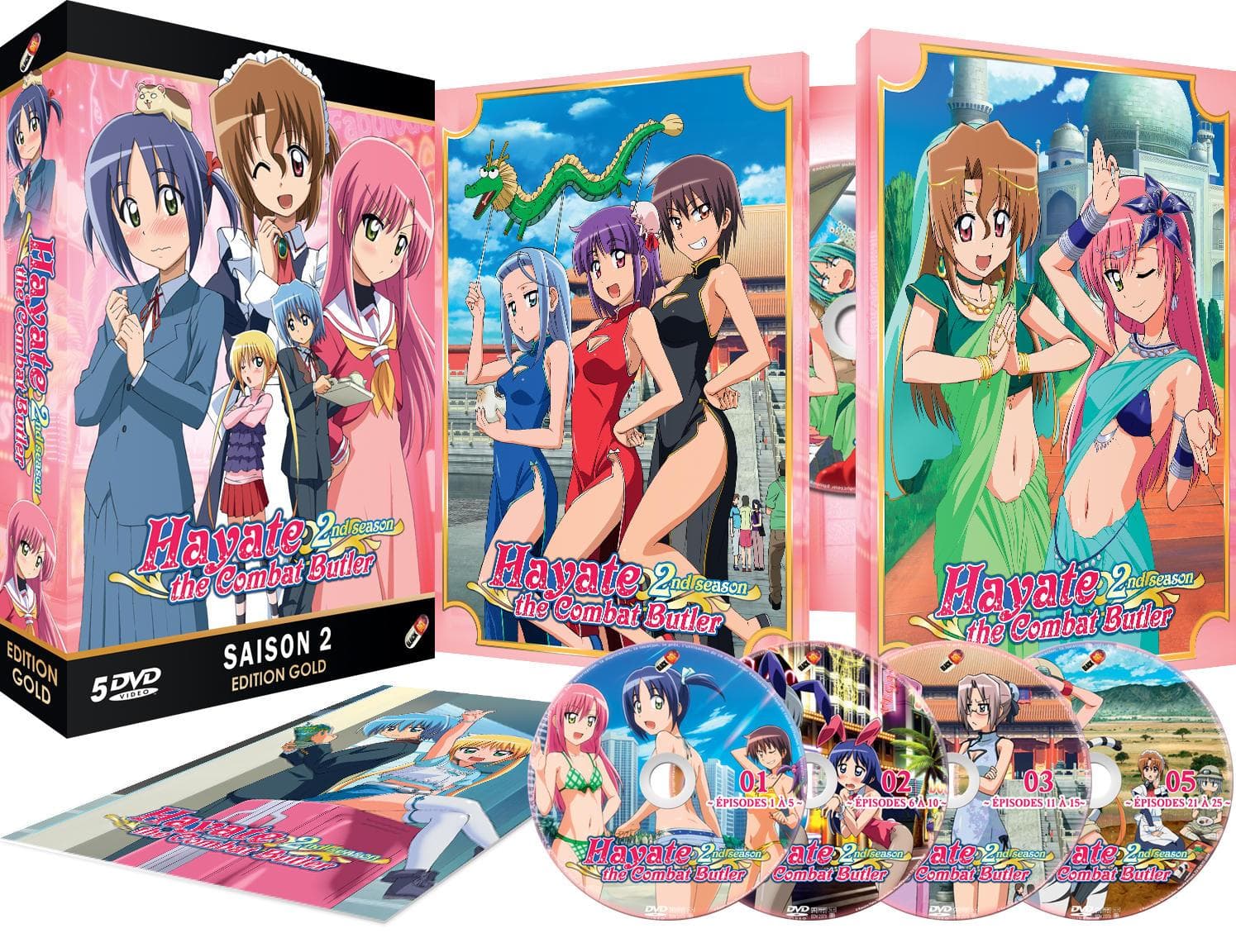 Hayate the combat Butler - Partie 3 - Coffret DVD + Livret - Gold