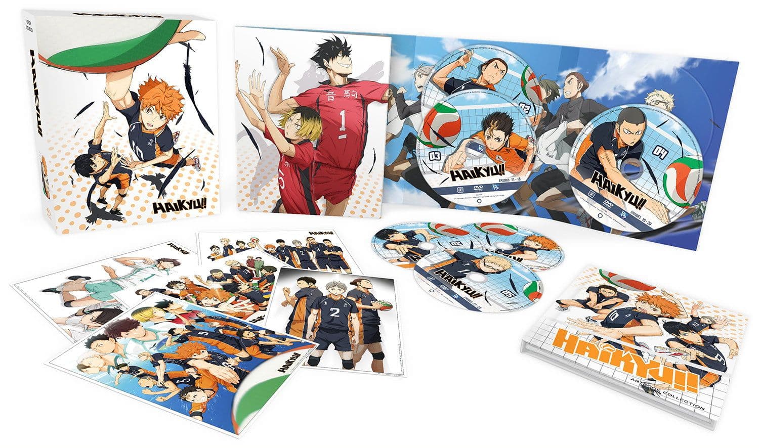 Haikyu !! - Saison 1 - Collector - Coffret Blu-Ray + DVD