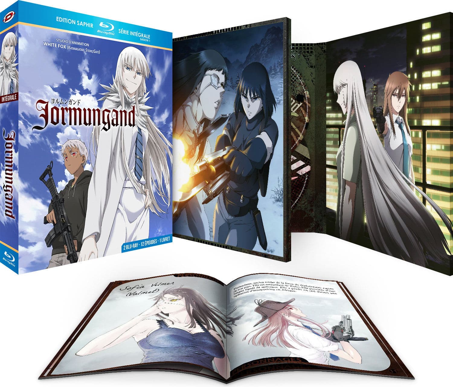 Jormungand - Saison 1 - Coffret Blu-ray + Livret - Edition Saphir