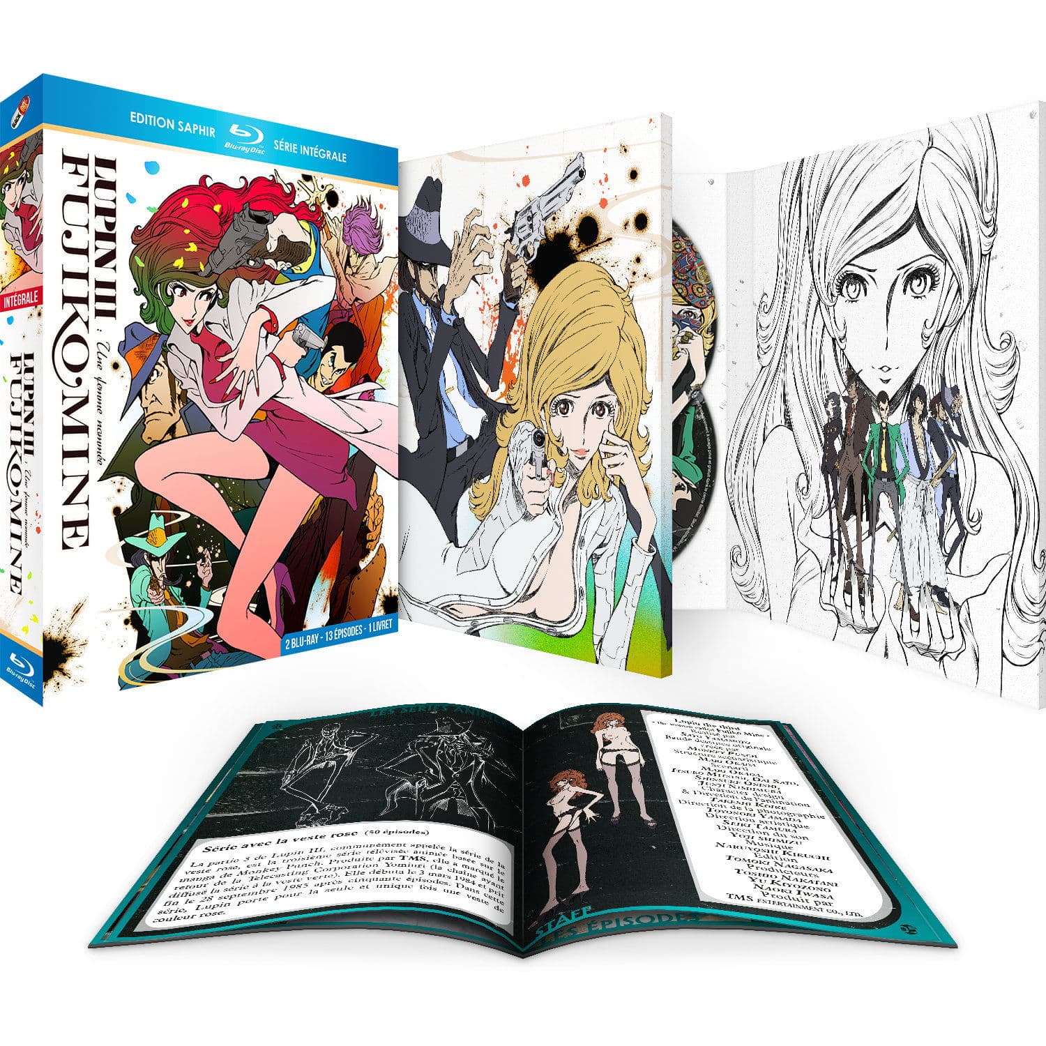 Lupin 3 : Une femme nommée Fujiko Mine - Intégrale - Coffret Blu-ray