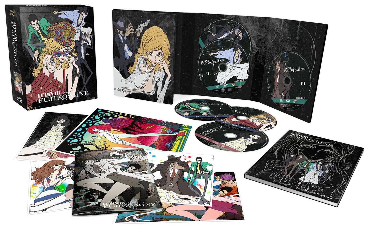Lupin 3 Une femme nommée Fujiko Mine Intégrale Blu-Ray + DVD Collector