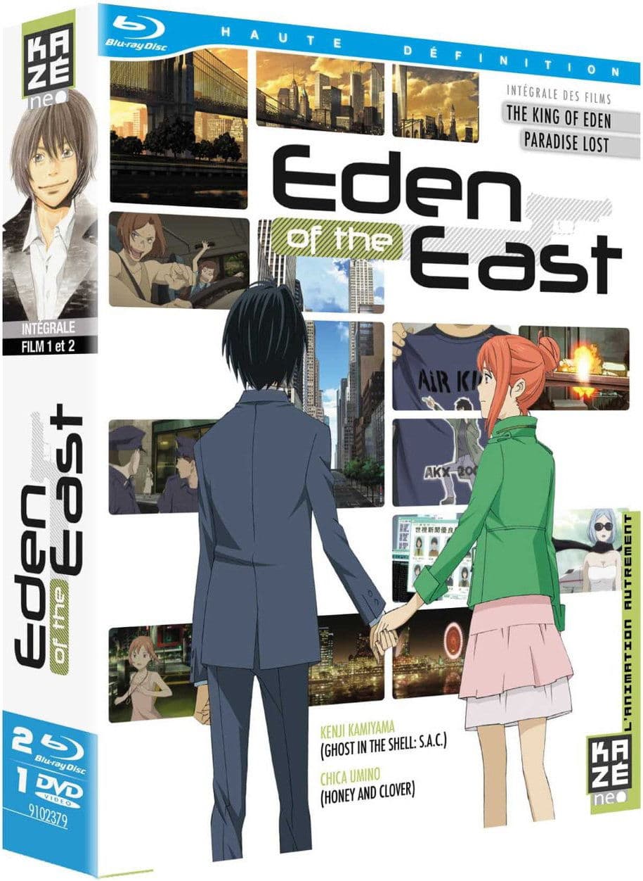 Eden of the East - Intégrale des films - Coffret Blu-ray