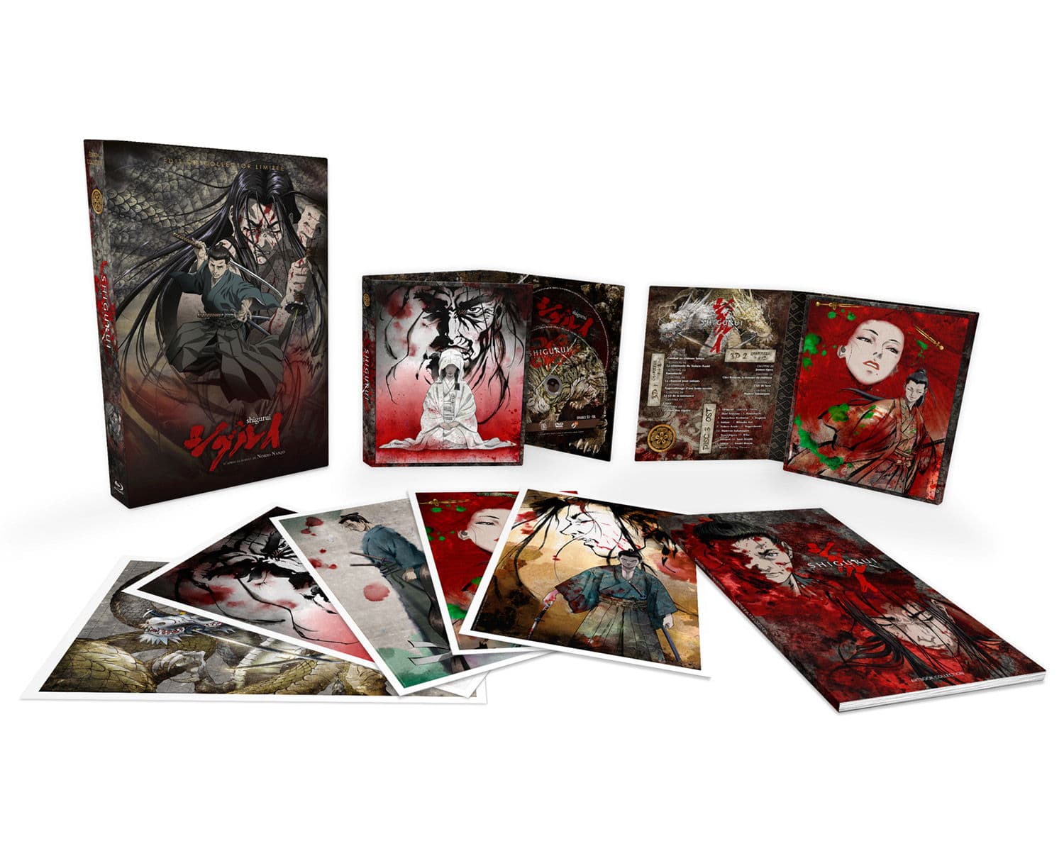 Shigurui - Intégrale - Edition Collector - Coffret Blu-ray + DVD