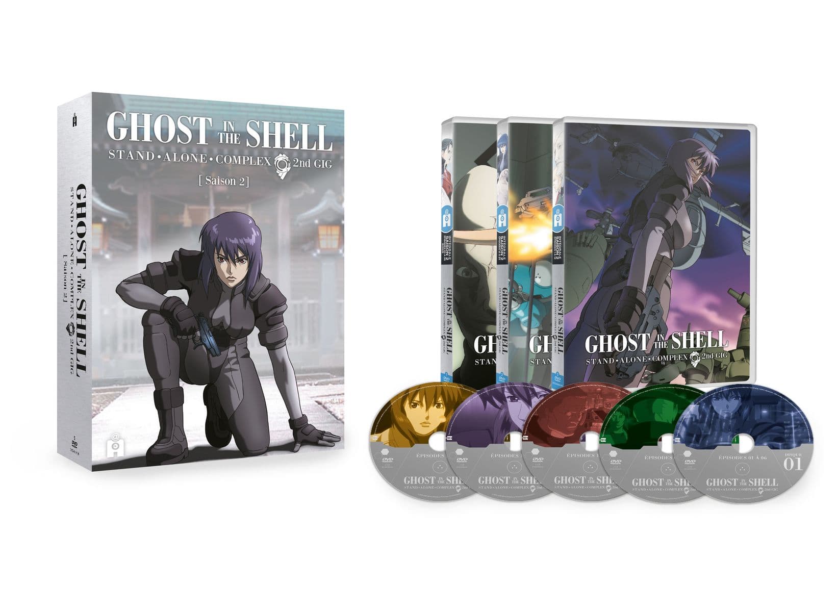 Ghost in the Shell : Stand Alone Complex - Saison 2 - Coffret DVD