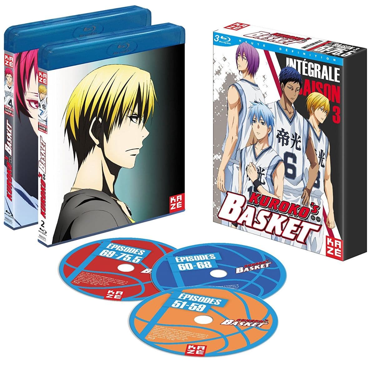 Kuroko's Basket - Intégrale - Saison 3 - Coffret Blu-ray