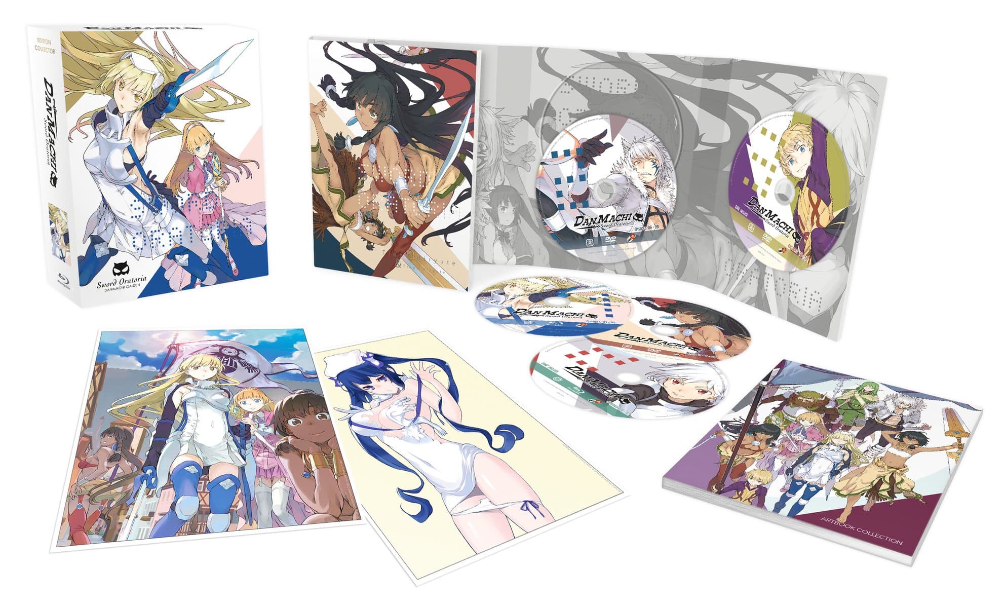 DanMachi : Sword Oratoria - Intégrale - DVD + Blu-ray - Collector