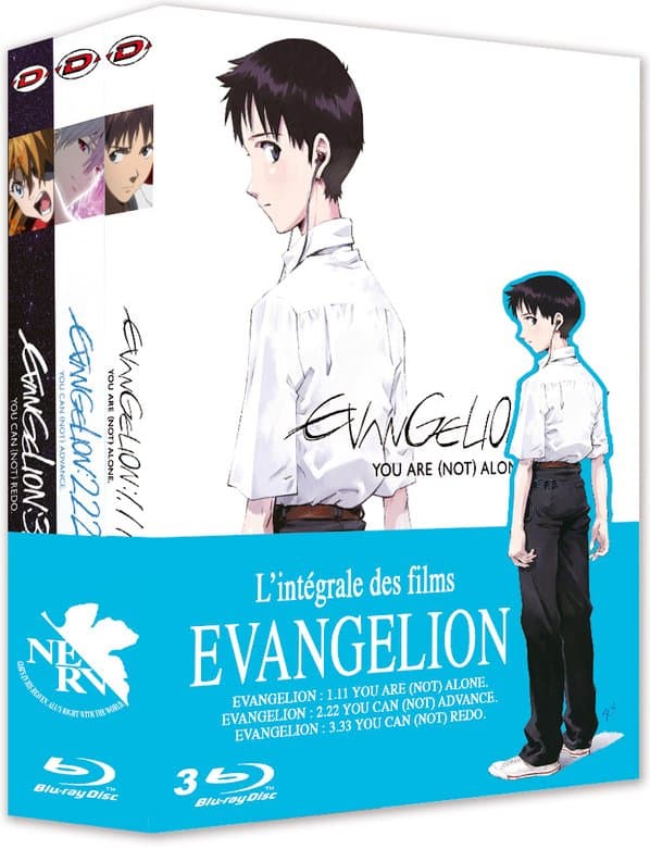 Evangelion - Pack des 3 Films (1.11, 2.22 et 3.33) - 3 Blu-ray