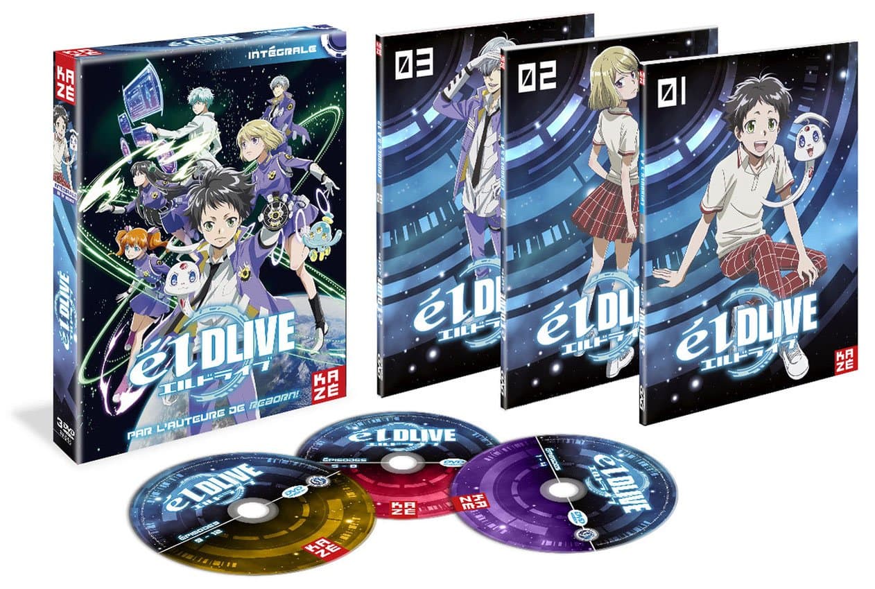 elDLIVE - Intégrale - Coffret DVD