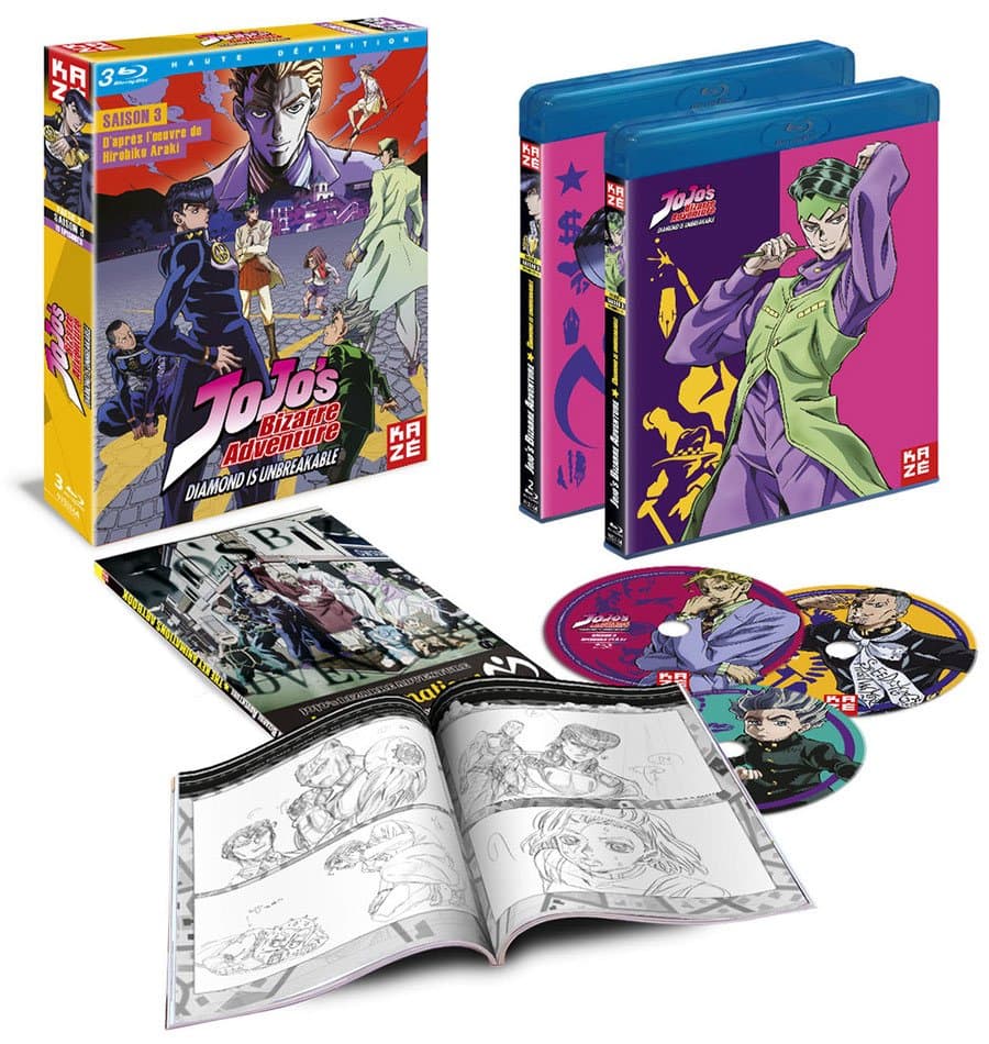 Jojo's Bizarre Adventure - Saison 3 - Partie 2 - Coffret Blu-ray