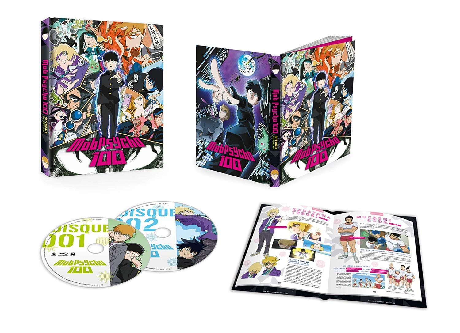 Mob Psycho 100 - Saison 1 + 6 OAV - Edition Collector - Blu-ray