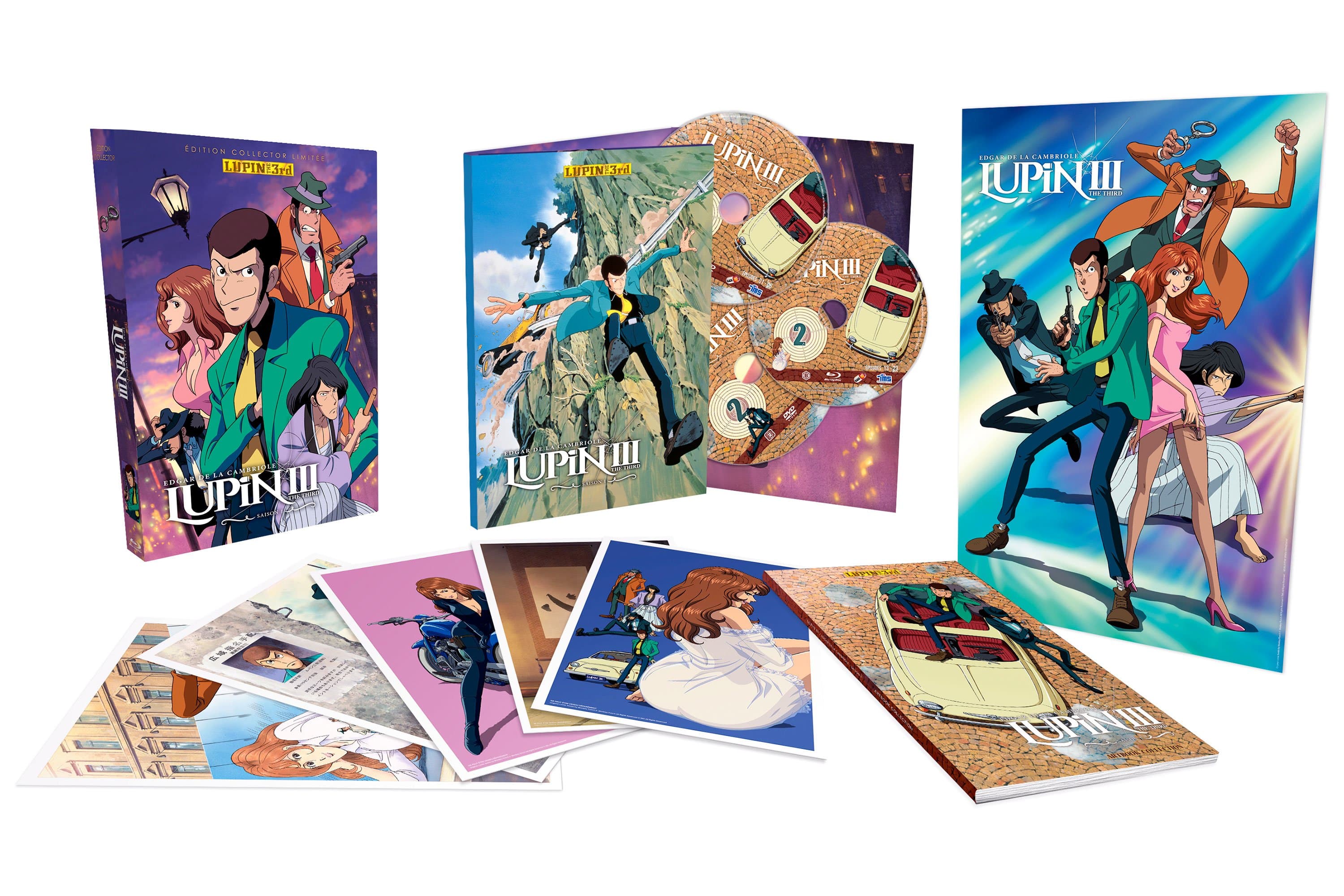 Lupin III (Edgar de la Cambriole) - Saison 1 - Collector - BR + DVD