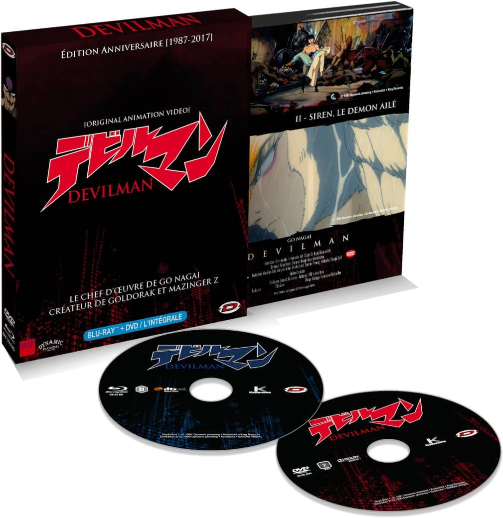 Devilman - 2 OAV - Edition limitée - Blu-ray + DVD