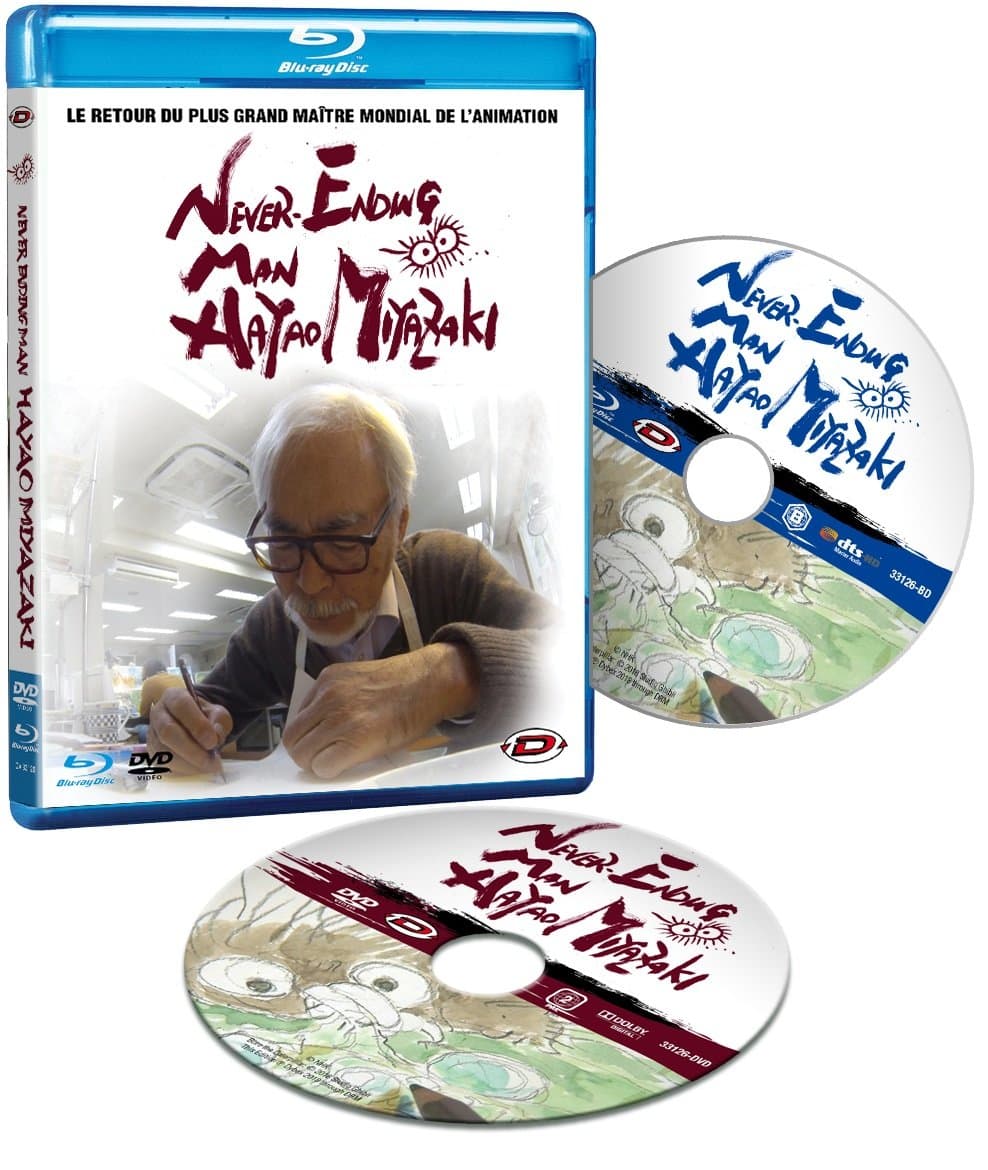 Never-Ending Man : Hayao Miyazaki - Combo Blu-ray + DVD