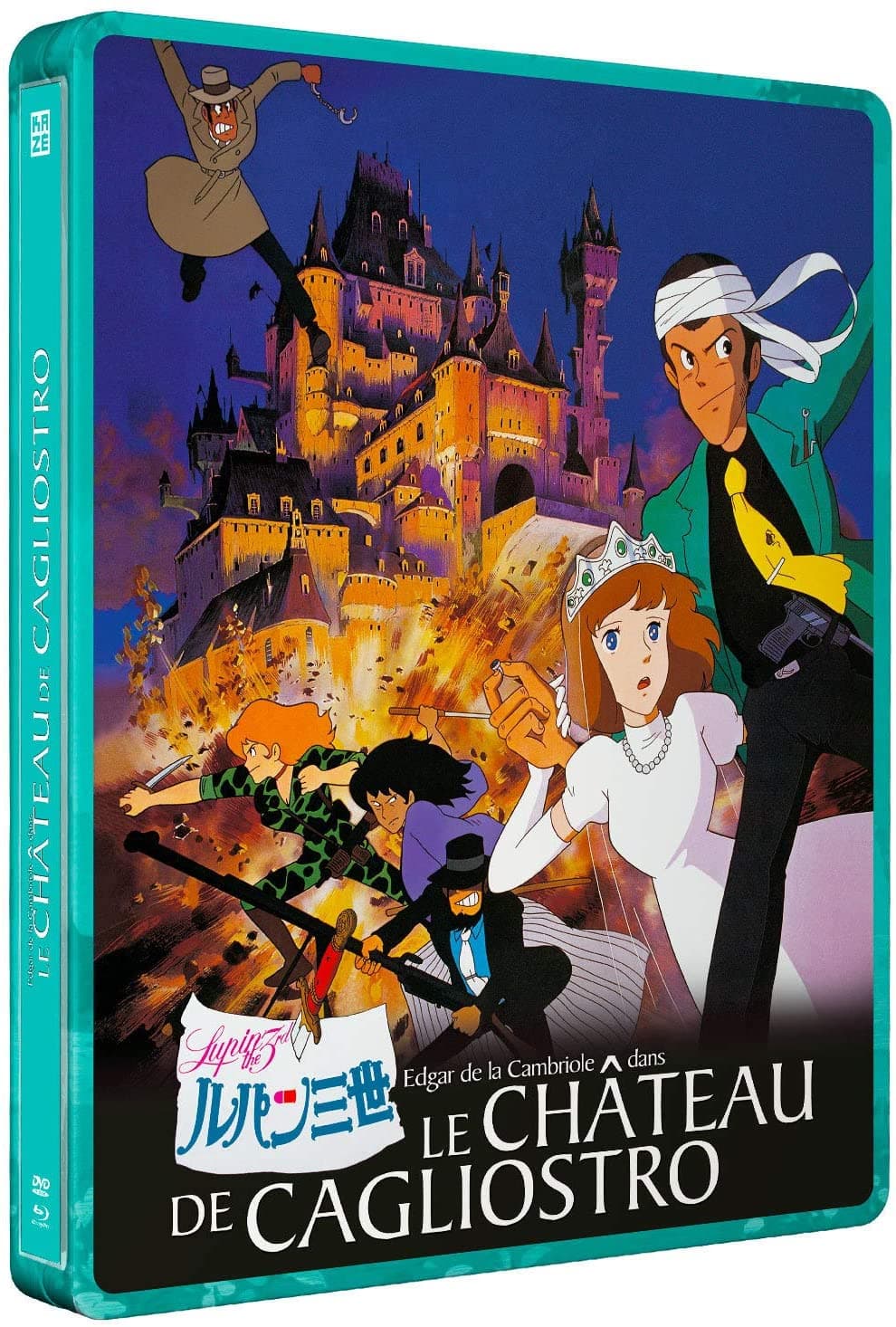 Le château de Cagliostro - Film - Edition Steelbook - Blu-ray + DVD