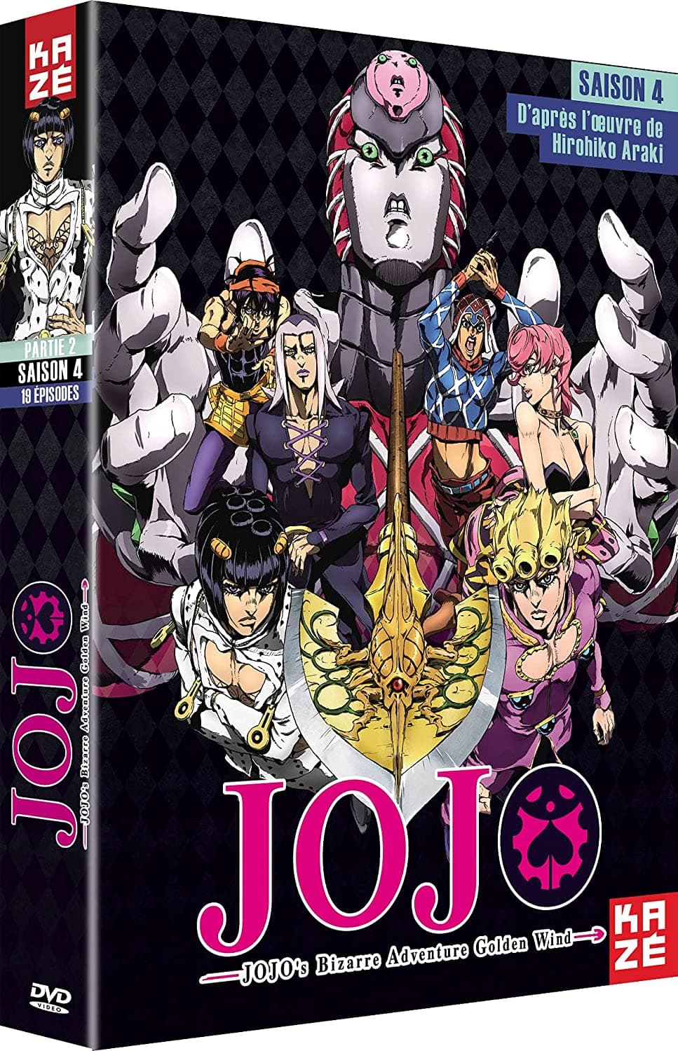 Jojo's Bizarre Adventure - Saison 4 - Partie 2 - Coffret DVD