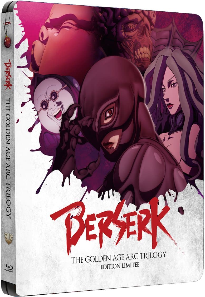 Berserk : l'Âge d'or - 3 films - édition Steelbook - DVD