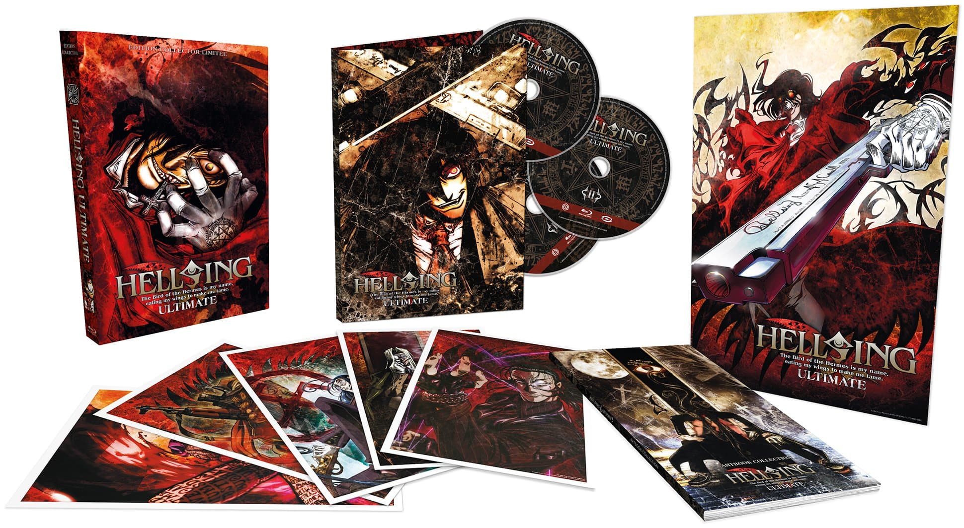 Hellsing Ultimate - Intégrale - Collector Limitée A4 - Coffret Blu-ray