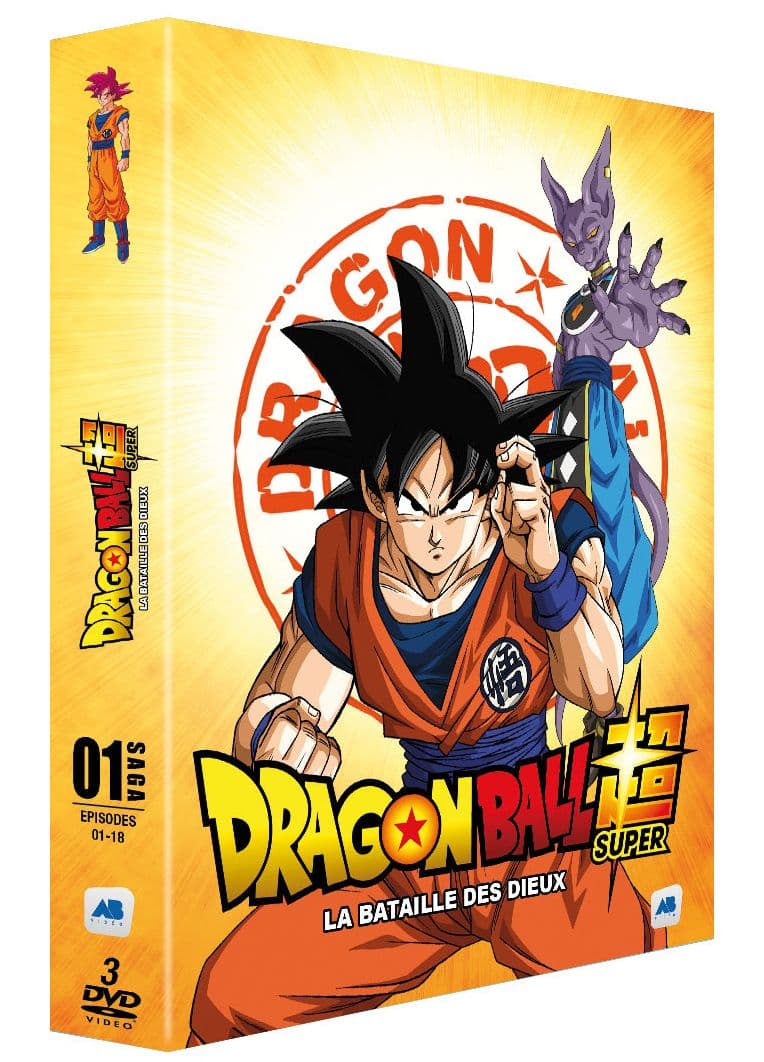 Dragon Ball Super - Saga 01 : La Bataille des Dieux - Coffret DVD