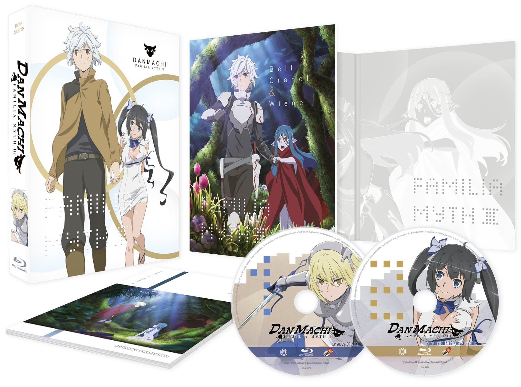 DanMachi : Familia Myth - Saison 3 - Collector - Coffret Blu-ray