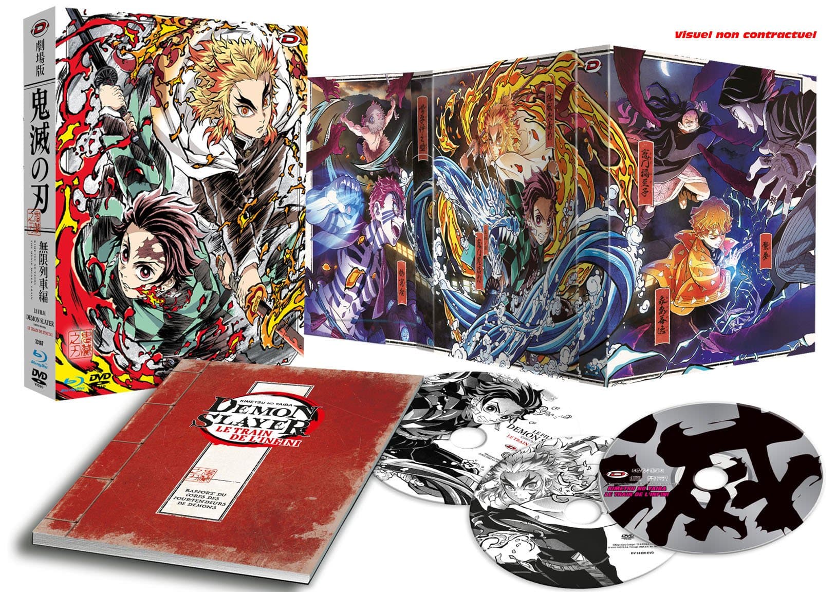 Demon Slayer : Le train de l'infini - Coffret Blu-ray + DVD