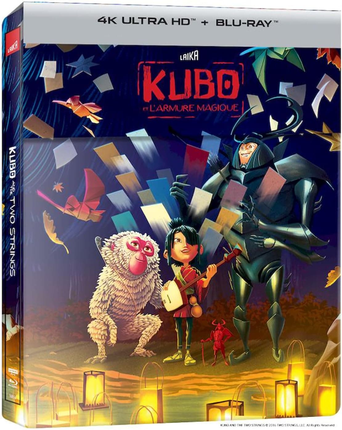 Kubo et l'Armure Magique - Film - SteelBook limité - 4K Ultra HD